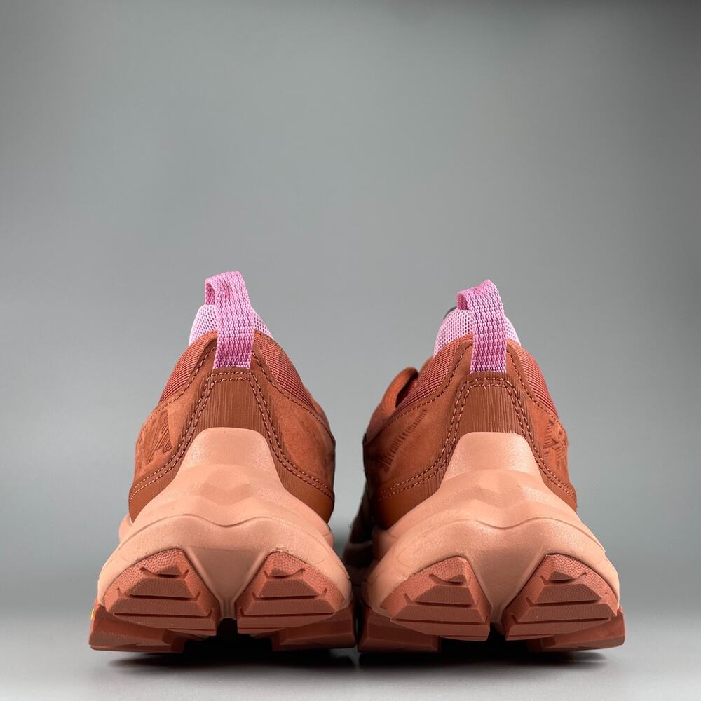 Hoka One One Women's Rust Pink Athletic Shoes - Picture 3 of 9